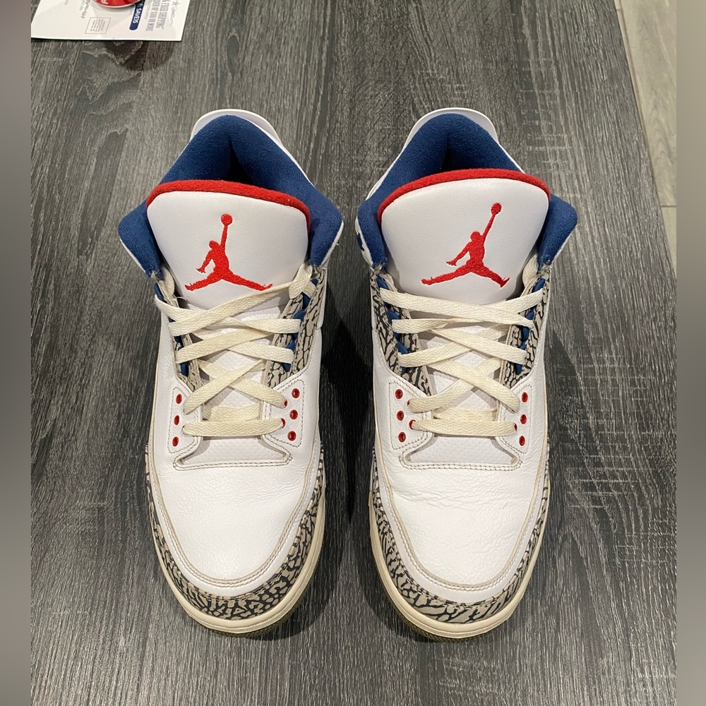 Jordan 3 True Blue Size 13 Men (Beaters)